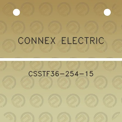 connex-electric-csstf36-254-15