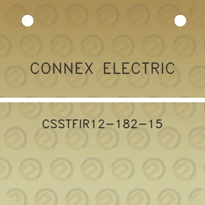 connex-electric-csstfir12-182-15