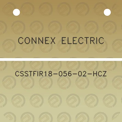 connex-electric-csstfir18-056-02-hcz