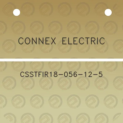 connex-electric-csstfir18-056-12-5