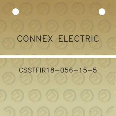 connex-electric-csstfir18-056-15-5