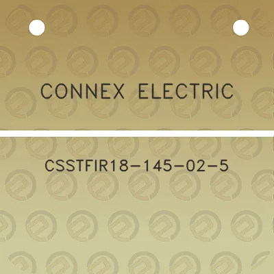 connex-electric-csstfir18-145-02-5