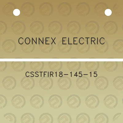 connex-electric-csstfir18-145-15