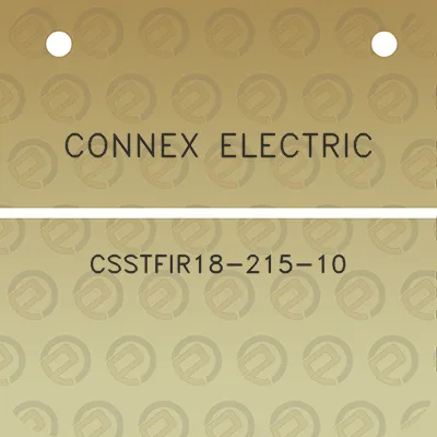 connex-electric-csstfir18-215-10