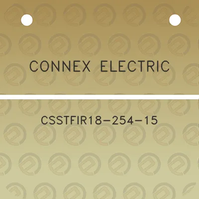 connex-electric-csstfir18-254-15