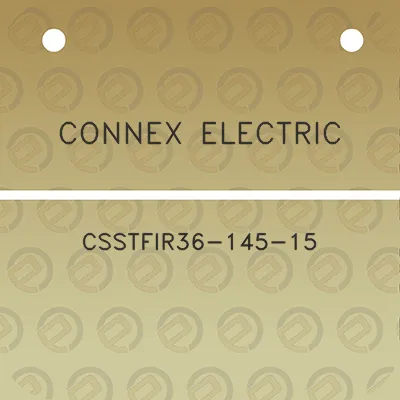 connex-electric-csstfir36-145-15