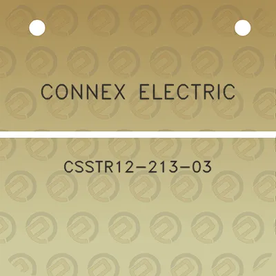 connex-electric-csstr12-213-03