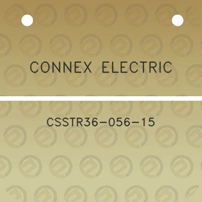 connex-electric-csstr36-056-15