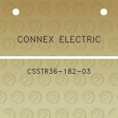 connex-electric-csstr36-182-03