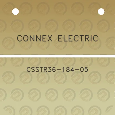 connex-electric-csstr36-184-05