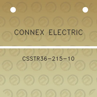 connex-electric-csstr36-215-10