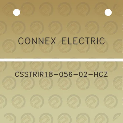 connex-electric-csstrir18-056-02-hcz