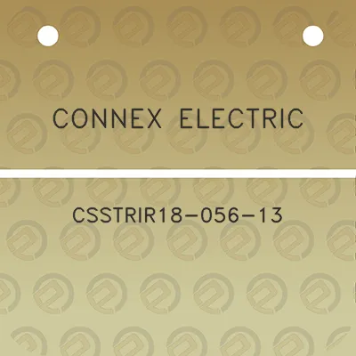 connex-electric-csstrir18-056-13