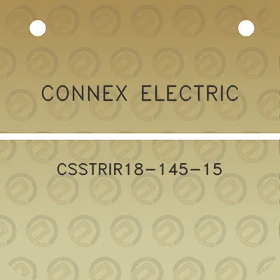 connex-electric-csstrir18-145-15