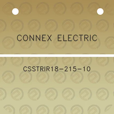 connex-electric-csstrir18-215-10