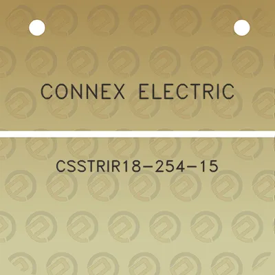 connex-electric-csstrir18-254-15