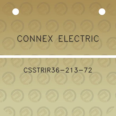 connex-electric-csstrir36-213-72