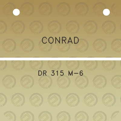 conrad-dr-315-m-6