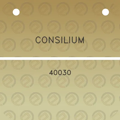 consilium-40030