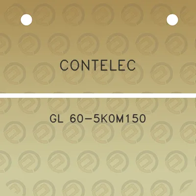 contelec-gl-60-5k0m150