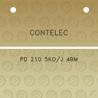 contelec-pd-210-5koj-4bm