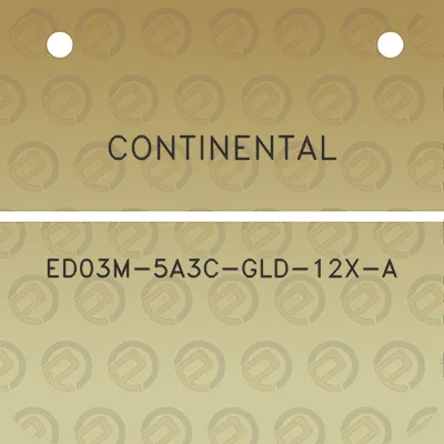 continental-ed03m-5a3c-gld-12x-a