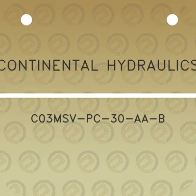 continental-hydraulics-c03msv-pc-30-aa-b