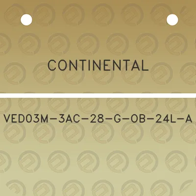 continental-ved03m-3ac-28-g-ob-24l-a