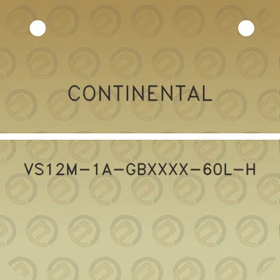 continental-vs12m-1a-gbxxxx-60l-h