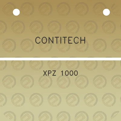 contitech-xpz-1000