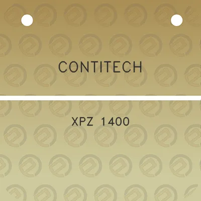 contitech-xpz-1400