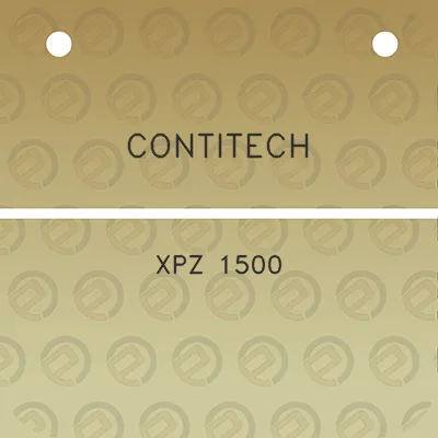 contitech-xpz-1500