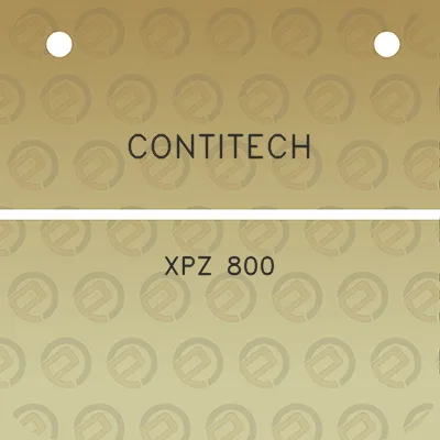 contitech-xpz-800