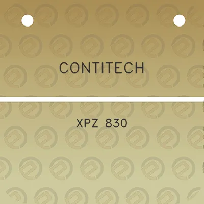 contitech-xpz-830