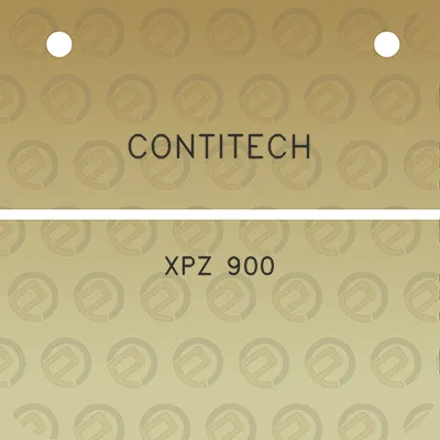 contitech-xpz-900