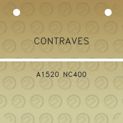 contraves-a1520-nc400