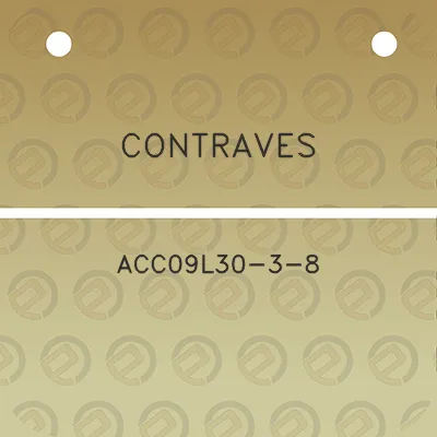 contraves-acc09l30-3-8