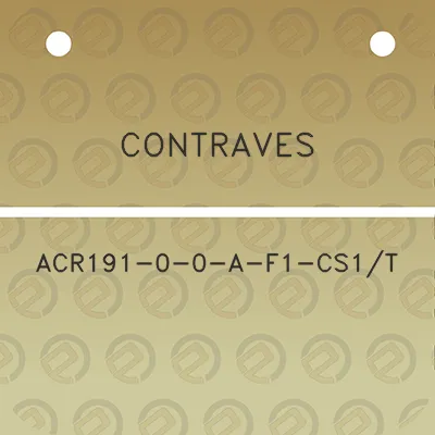 contraves-acr191-0-0-a-f1-cs1t