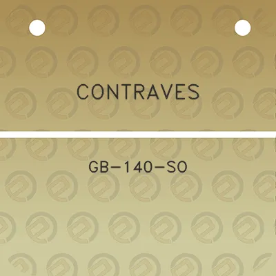 contraves-gb-140-so