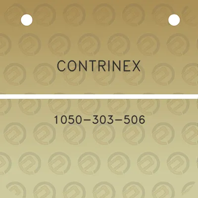 contrinex-1050-303-506