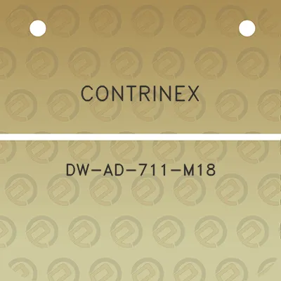 contrinex-dw-ad-711-m18