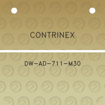 contrinex-dw-ad-711-m30