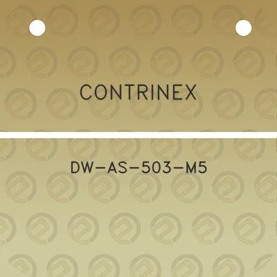 contrinex-dw-as-503-m5