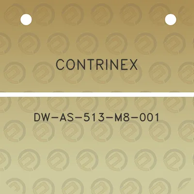 contrinex-dw-as-513-m8-001