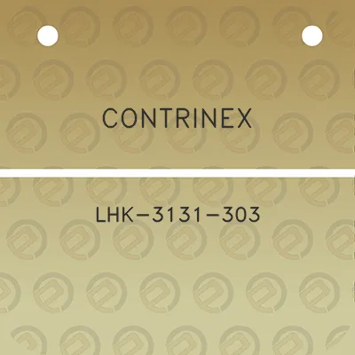 contrinex-lhk-3131-303