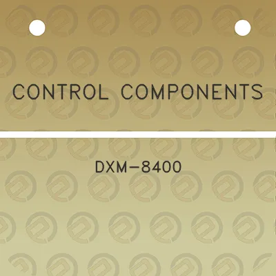 control-components-dxm-8400