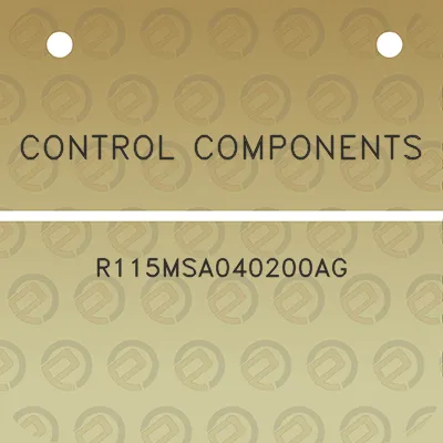 control-components-r115msa040200ag