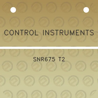 control-instruments-snr675-t2