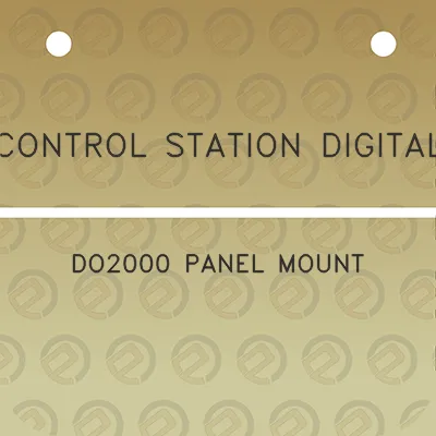 control-station-digital-do2000-panel-mount