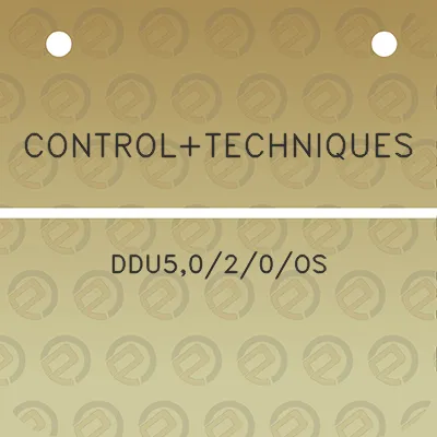 controltechniques-ddu5020os